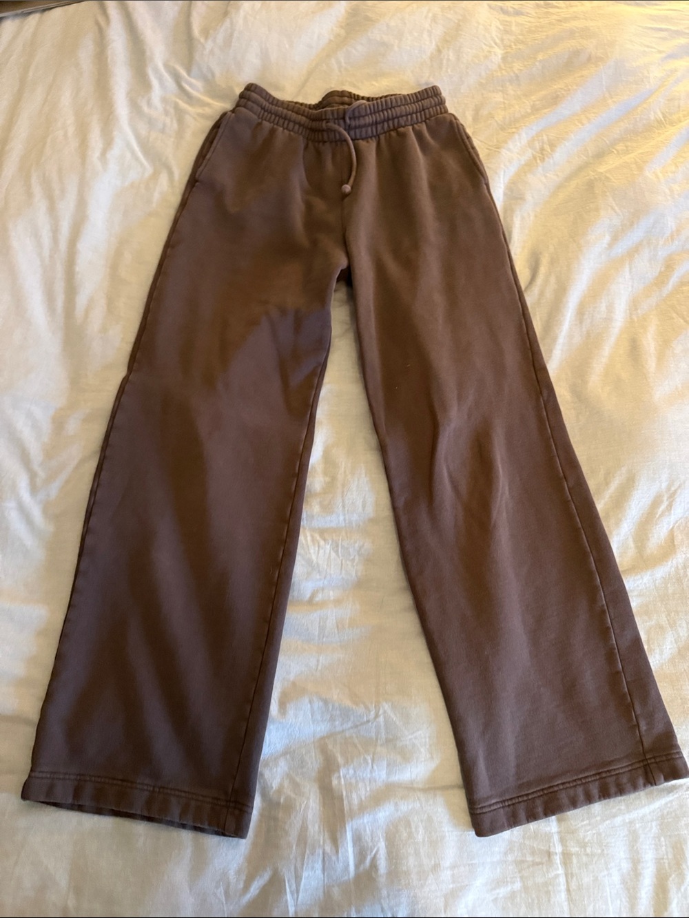 TNA purple Wide-Leg Track Pants